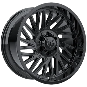 TIS Wheels – 553B – Black – 20″x10″ -12mm – All weather Wheels – 553B2100512